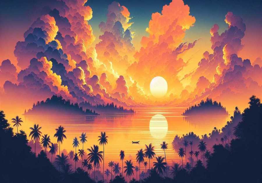 The Magic of Sunrise and Sunset Island Living