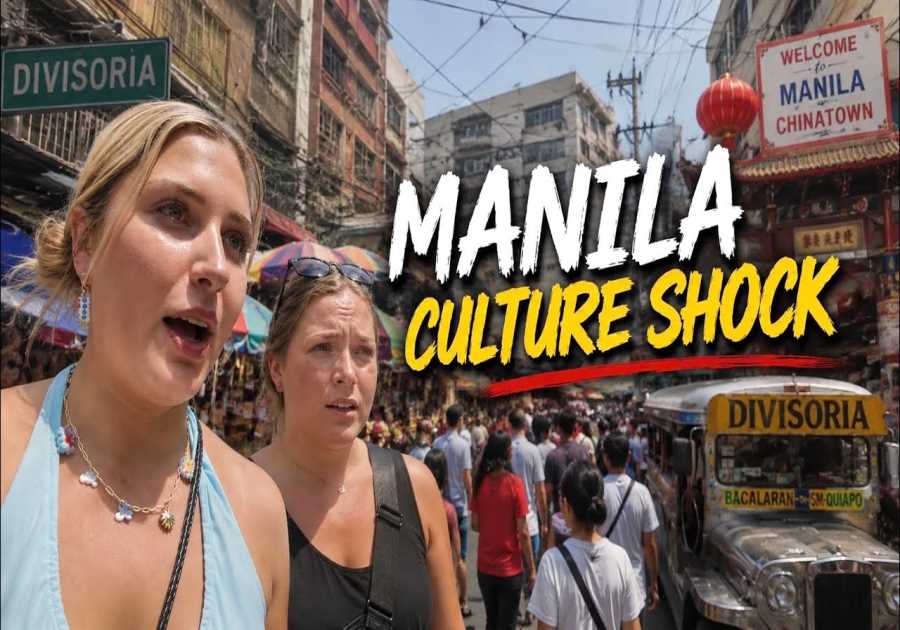 My Cousin’s First Time Leaving America. We Took Her to Manila Philippines 