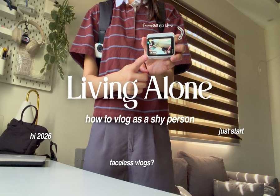 Living Alone in the Philippines: how to vlog as a shy person, Insta360 GO Ultra, motivation to start