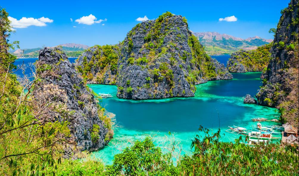 Tropical paradise Philippines 