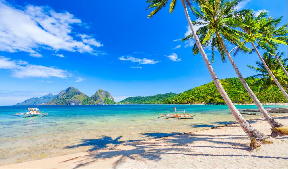 Philippines beach lifestyle 